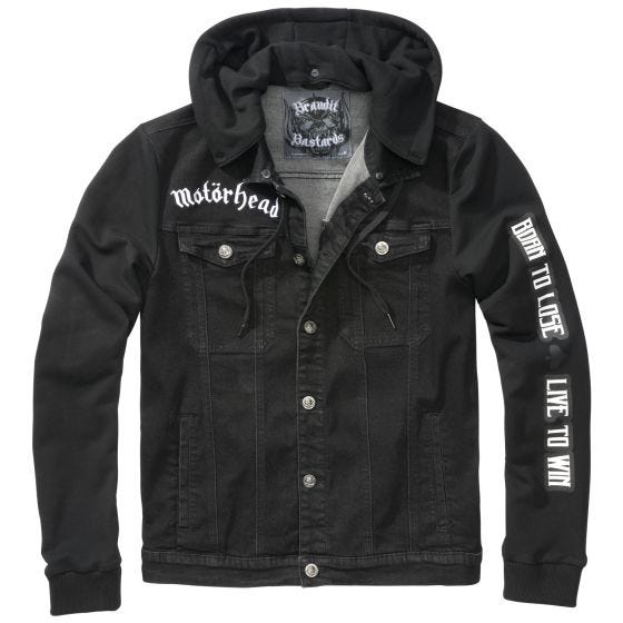 Brandit Motörhead Cradock Denimjakke - Sort
