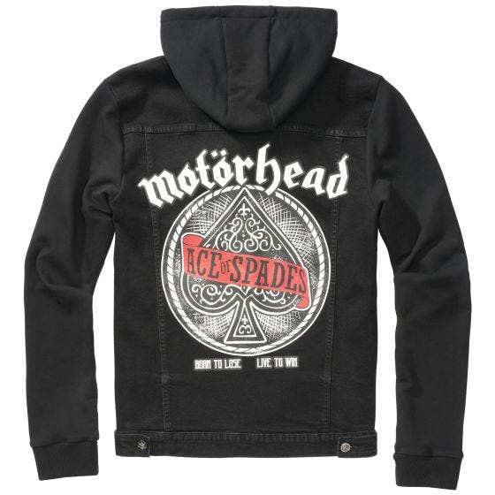 Brandit Motörhead Cradock Denimjakke - Sort