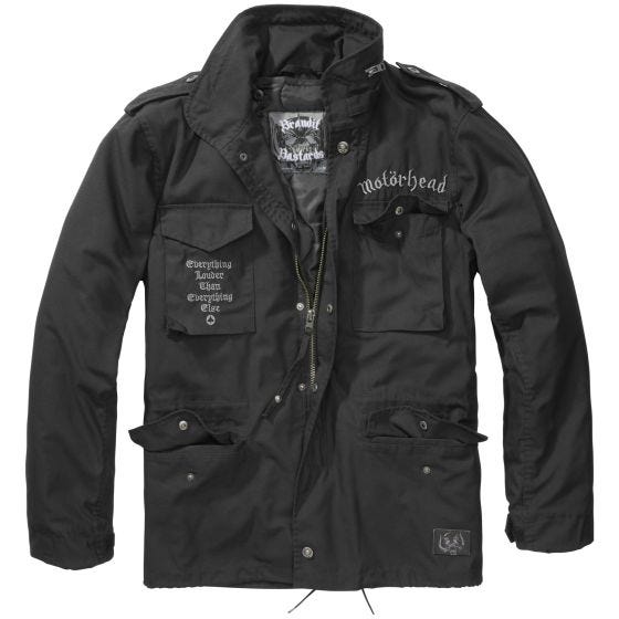 Brandit Motörhead M65 Jakke - Sort