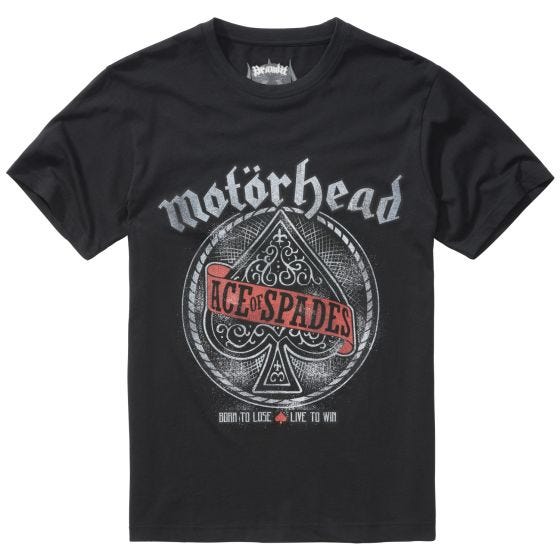 Brandit Motörhead Ace of Spade T-shirt - Sort