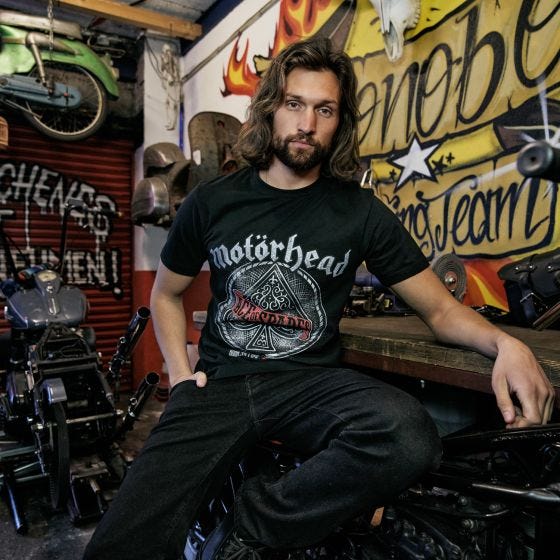 Brandit Motörhead Ace of Spade T-shirt - Sort