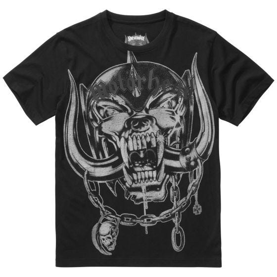 Brandit Motörhead Warpig Print T-shirt - Sort