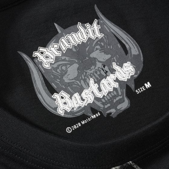 Brandit Motörhead Warpig Print T-shirt - Sort