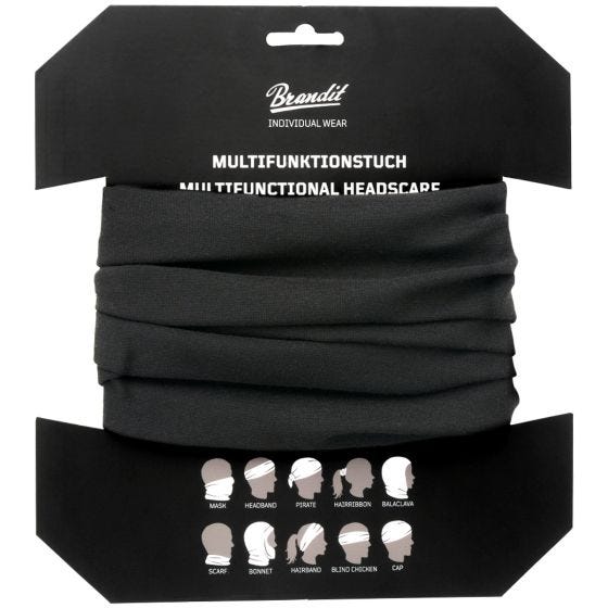 Brandit Multifunctional Halsedisse - Sort