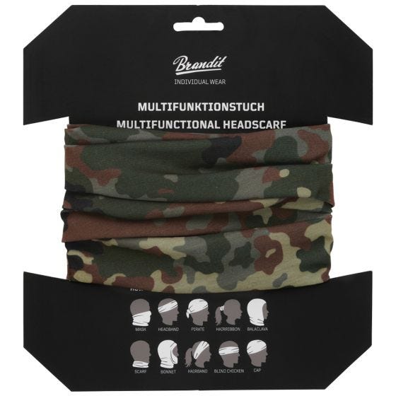 Brandit Multifunctional Halsedisse - Flecktarn