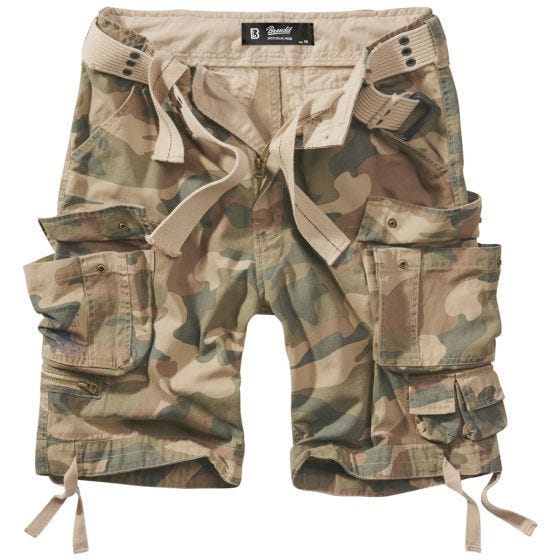 Brandit Savage Vintage Shorts - Woodland