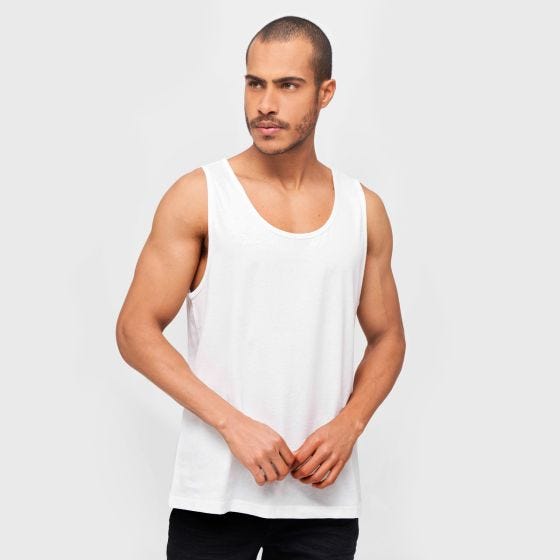 Brandit Tanktop - Hvid
