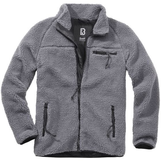 Brandit Teddyfleece Jakke - Antracit