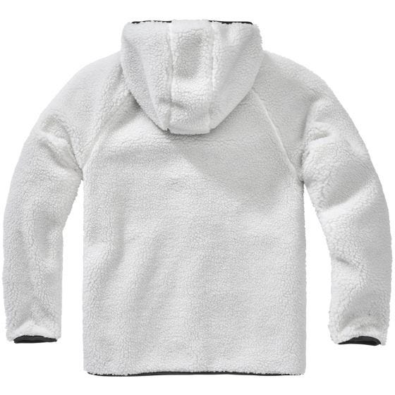 Brandit Teddyfleece Worker Jakke - Hvid