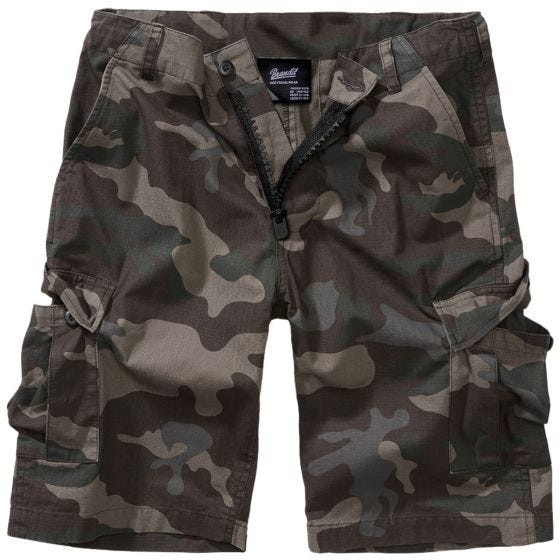Brandit Kinderen BDU Shorts - Dark Camo