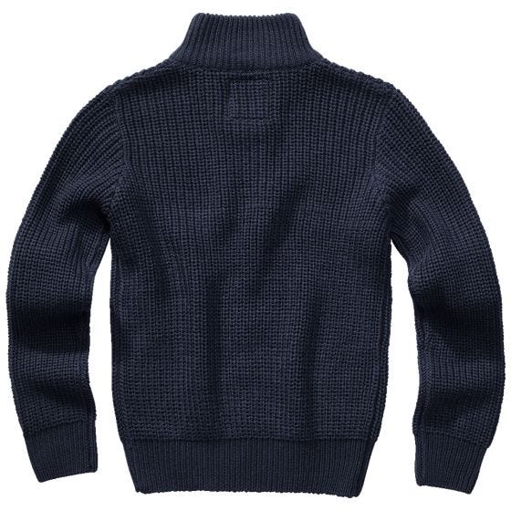 Brandit Kinderen Marine Troyer Pullover - Navy