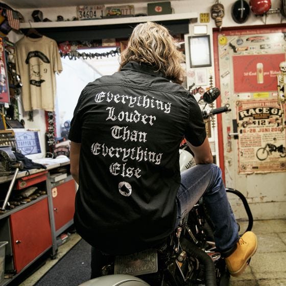 Brandit Motörhead Skjorte - Sort