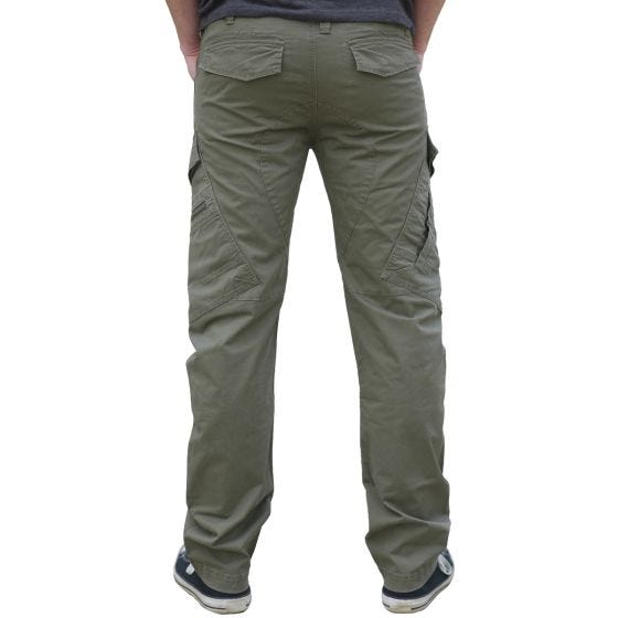 Brandit Advet Slim Fit Bukser - Olivenfarvet