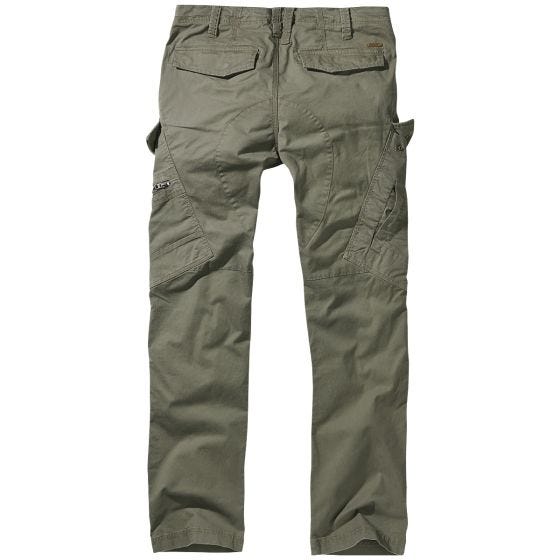 Brandit Advet Slim Fit Bukser - Olivenfarvet