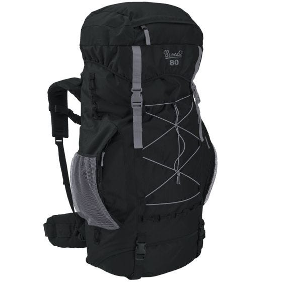 Brandit Aviator 80 Rygsæk - Sort