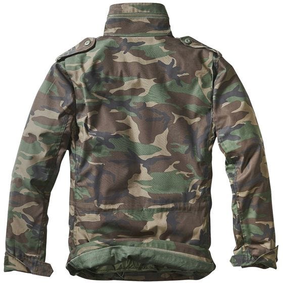 Brandit M-65 Classic Jakke - Woodland