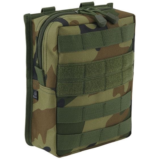 Brandit Cross MOLLE Pung - Woodland