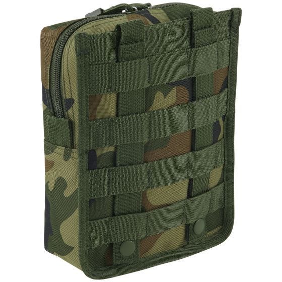 Brandit Cross MOLLE Pung - Woodland