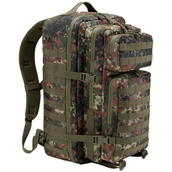 Brandit US Cooper XL Rygsæk - Flecktarn