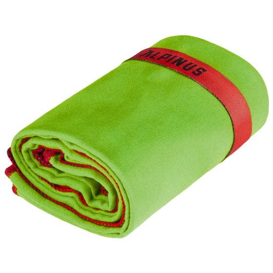 Alpinus Active Canoa Microfiberhåndklæde - Grøn