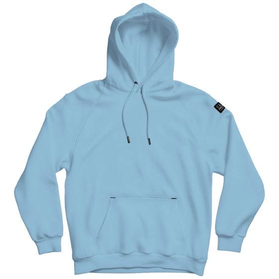 CLOMOD "Blank" Hættetrøje - Lagoon Blue