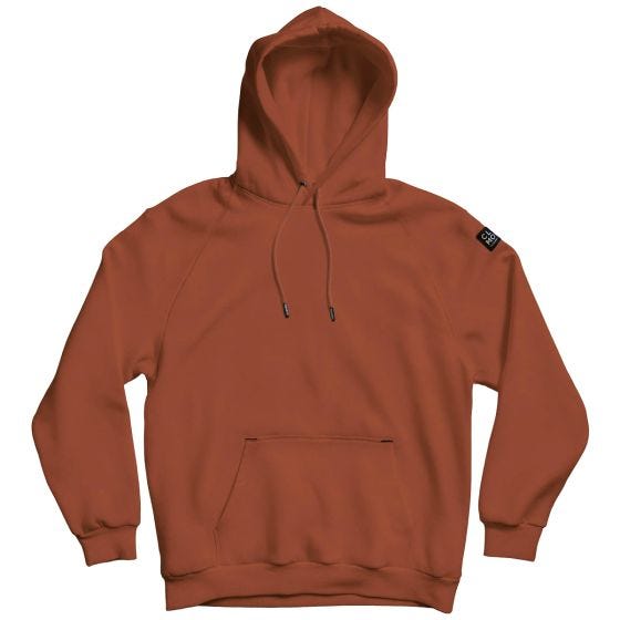 CLOMOD "Blank" Hættetrøje - Maroon Red