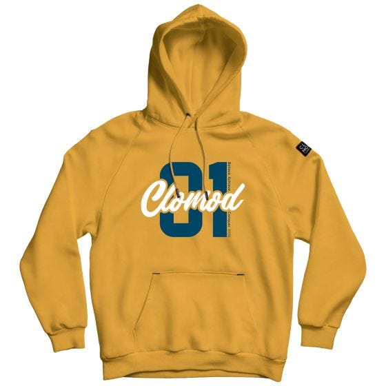 CLOMOD "One" Hættetrøje - Spicy Mustard Yellow