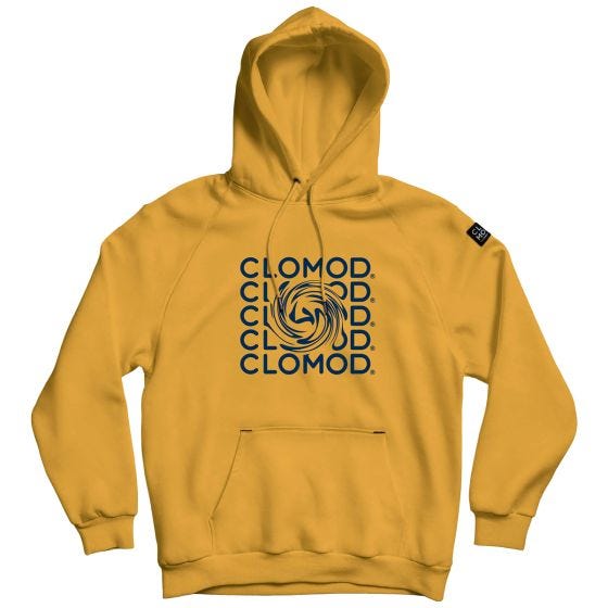 CLOMOD "Twirl" Hættetrøje - Spicy Mustard Yellow