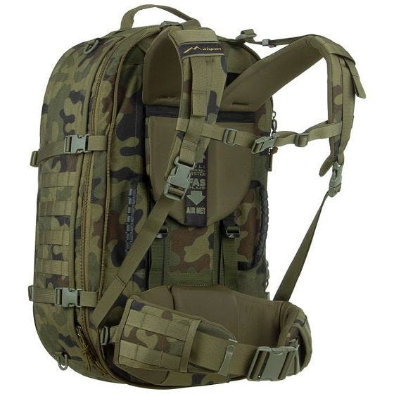 Wisport Crossfire Skuldertaske og rygsæk - PL Woodland