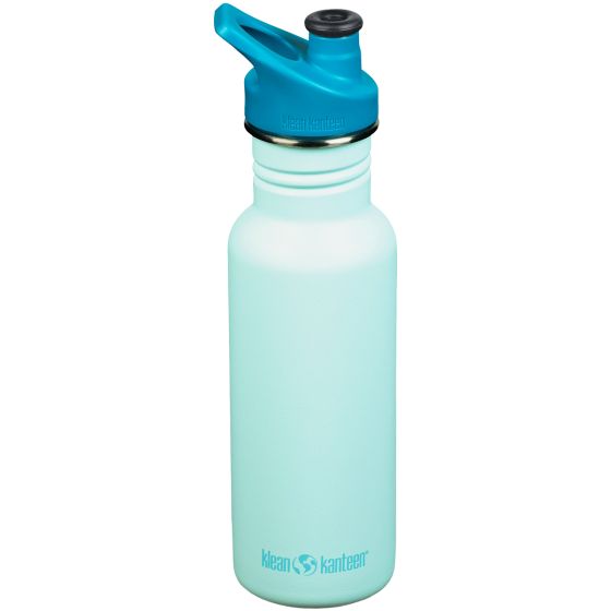 Klean Kanteen Classic Sport Cap Flaske 532 ml - Blue Tint