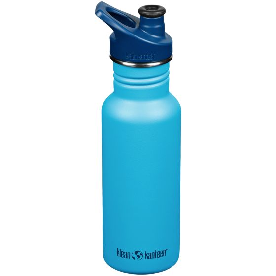 Klean Kanteen Classic Sport Cap Flaske 532 ml - Hawiian Ocean
