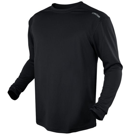 Condor Maxfort Long Sleeve Training Top Top til baselag - Sort
