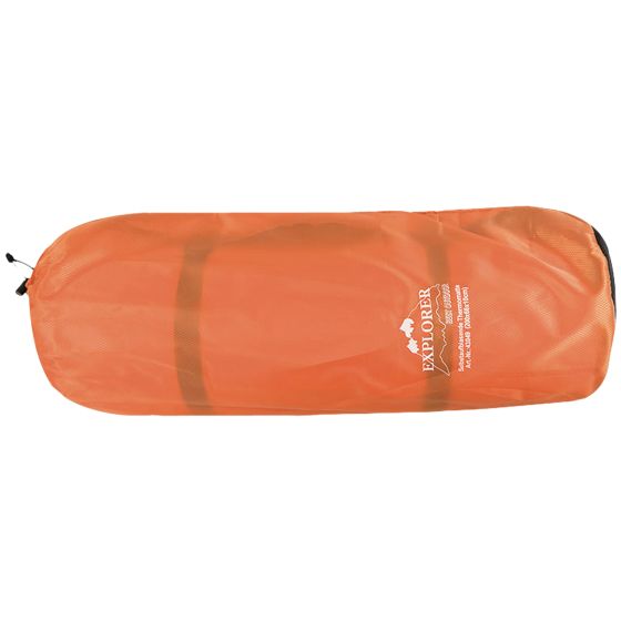Explorer Selvoppustelig Termomåtte 200x66x10 - Orange