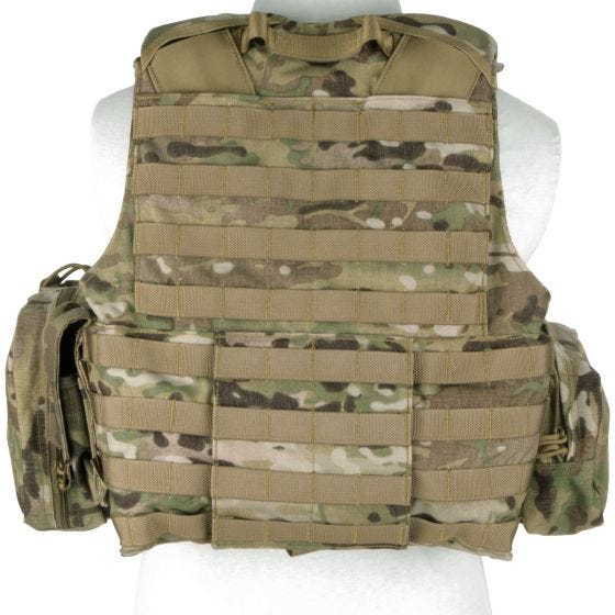 Flyye Force Recon ver. Land Vest med Hylstersæt - MultiCam
