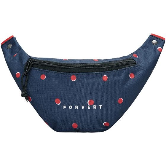 Forvert Leon Bæltetaske - Navy Doubledots
