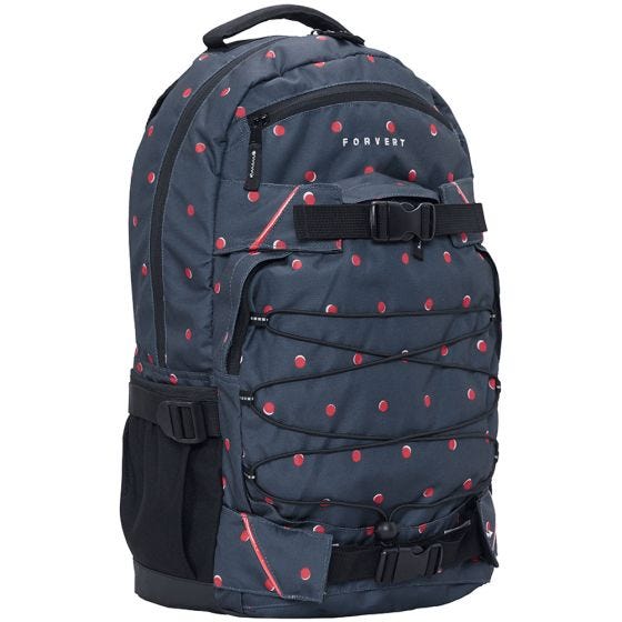 Forvert Study Louis Rygsæk - Navy Doubledots