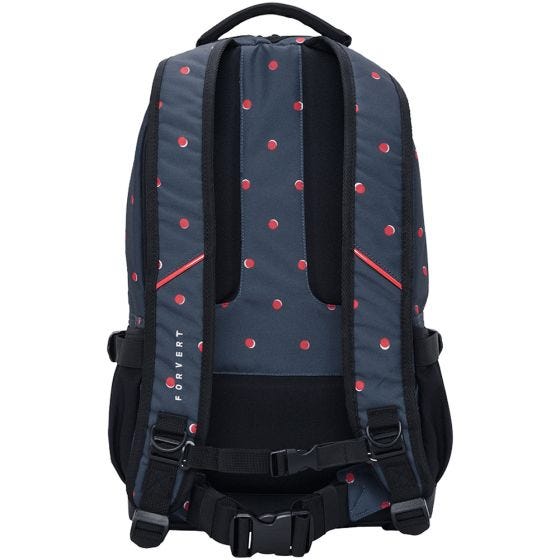 Forvert Study Louis Rygsæk - Navy Doubledots