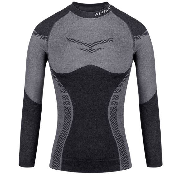 Alpinus Pro Miyabi Edition Longsleeve Top til baselag - Grå