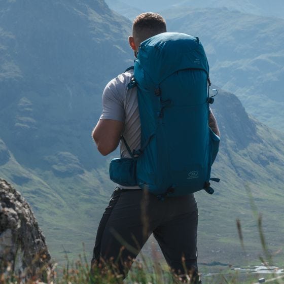 Highlander Mænd Ben Nevis Rygsæk 65 L - Petrol