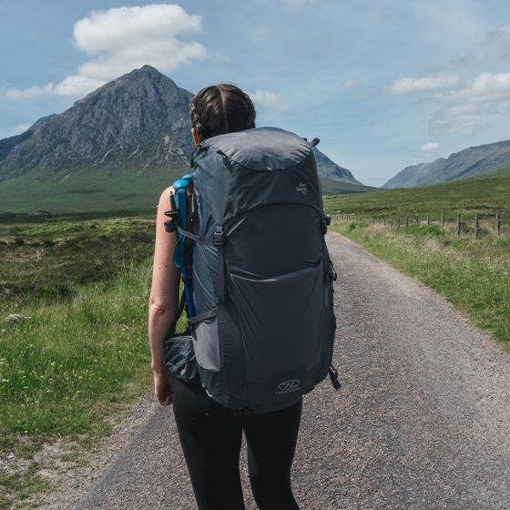 Highlander Kvinders Ben Nevis Rygsæk 65 L - Petrol