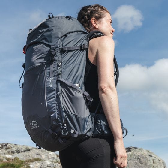 Highlander Kvinders Ben Nevis Rygsæk 65 L - Petrol