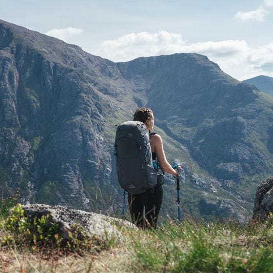 Highlander Kvinders Ben Nevis Rygsæk 65 L - Petrol