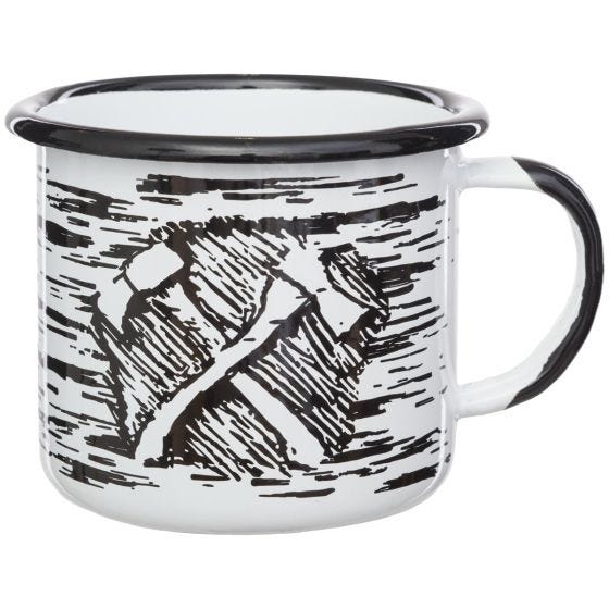 Helikon Axe Enamel Krus 350 ml - Hvid