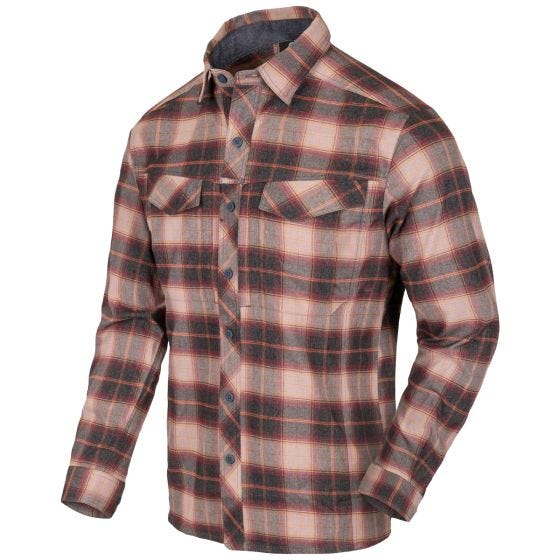 Helikon Defender Mk2 Pilgrim Langærmet Skjorte - Rust Plaid