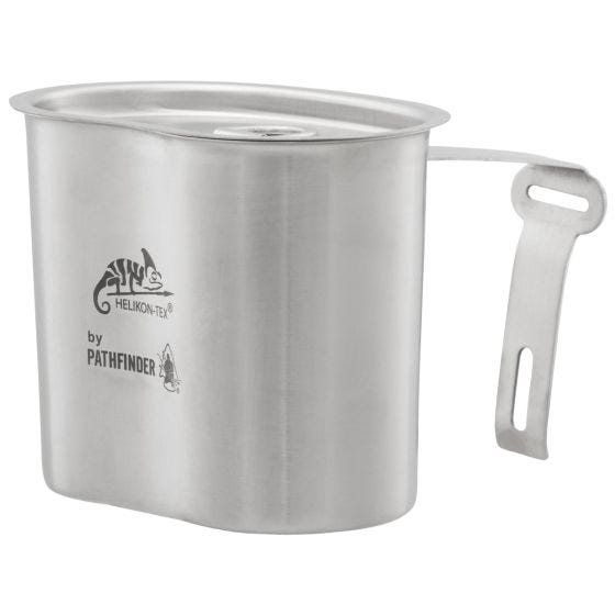 Helikon Pathfinder Kantine med etui - Rustfri