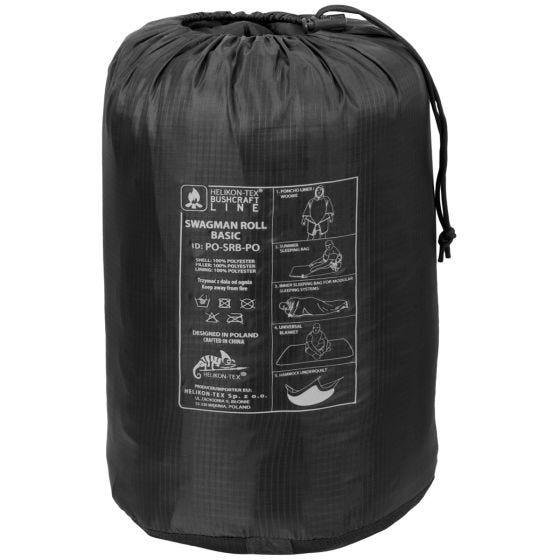Helikon Swagman Roll Basic Poncho - Sort