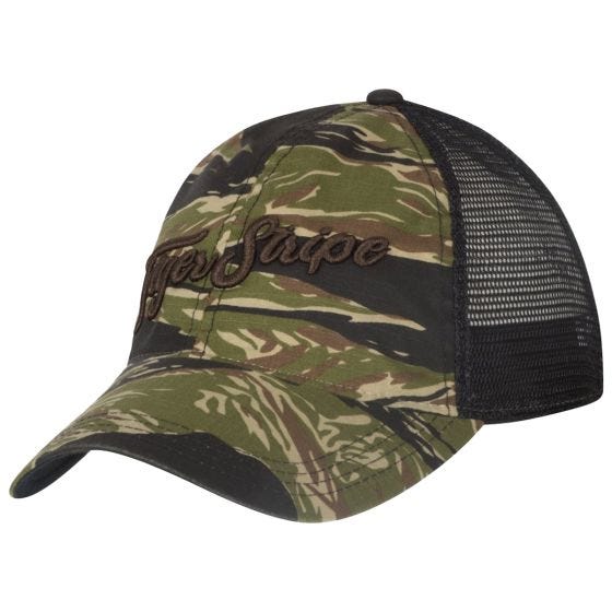 Helikon Tiger Stripe Trucker Kasket - Tiger Stripe / Black A