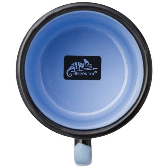 Helikon Wolf Enamel Krus 350 ml - Sort