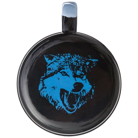 Helikon Wolf Enamel Krus 350 ml - Sort