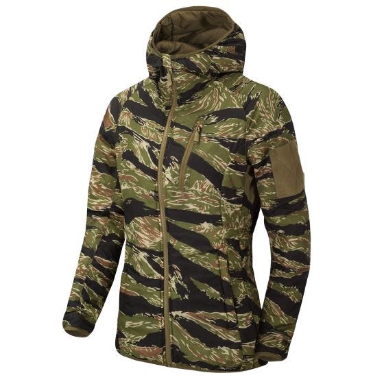 Helikon Wolfhound Jakke med Hætte Til Kvinder - Tiger Stripe